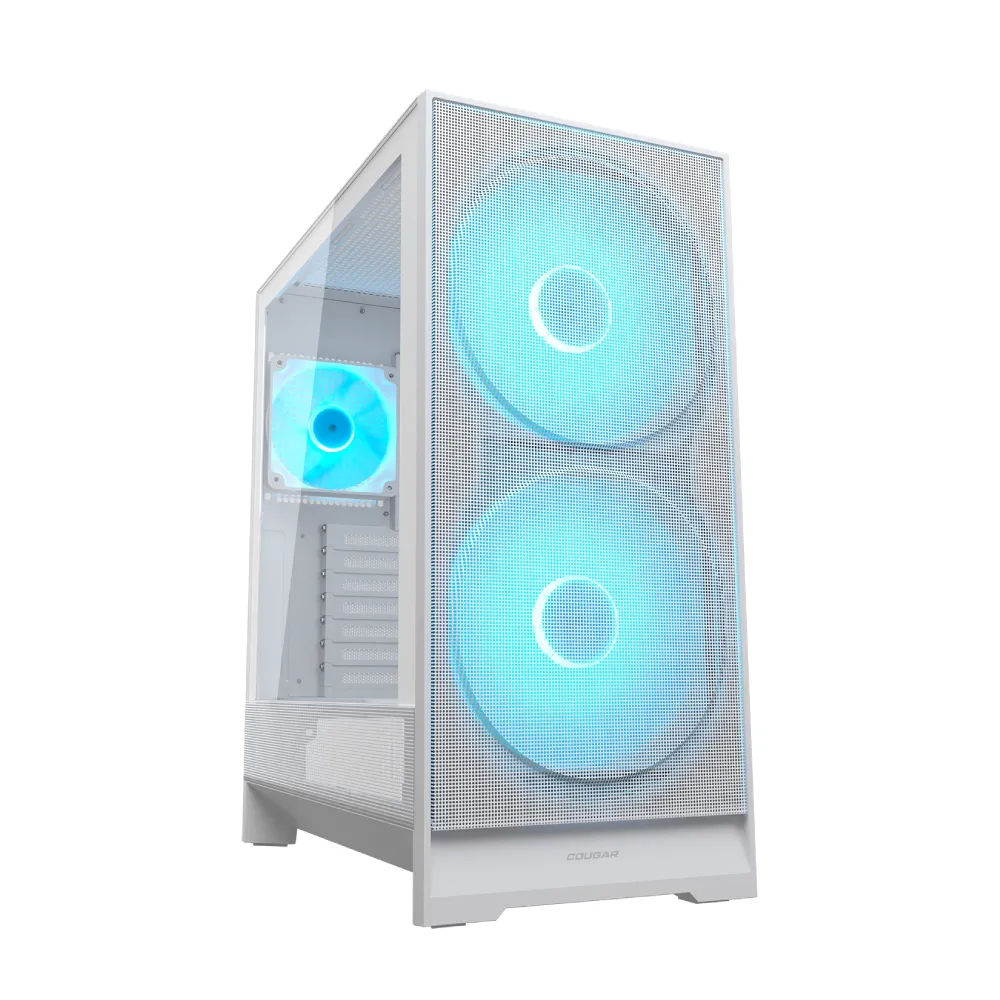 Cougar Gaming Cabinet AIRFACE 180 ARGB (White) view 2